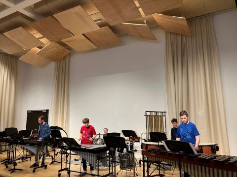 Schlagwerk-Ensemble der Musikschule